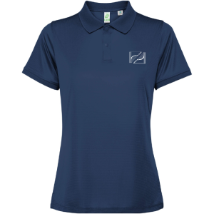 Polo azul mujer
