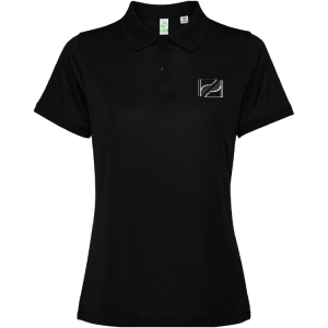 Polo negro mujer